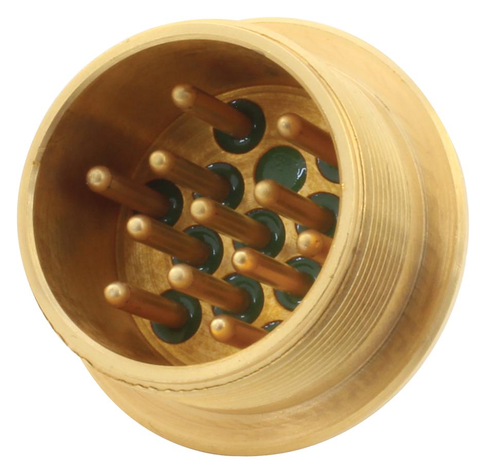 536212006 CIRCULAR CONNECTOR, RCPT, 6POS, PANEL JAEGER