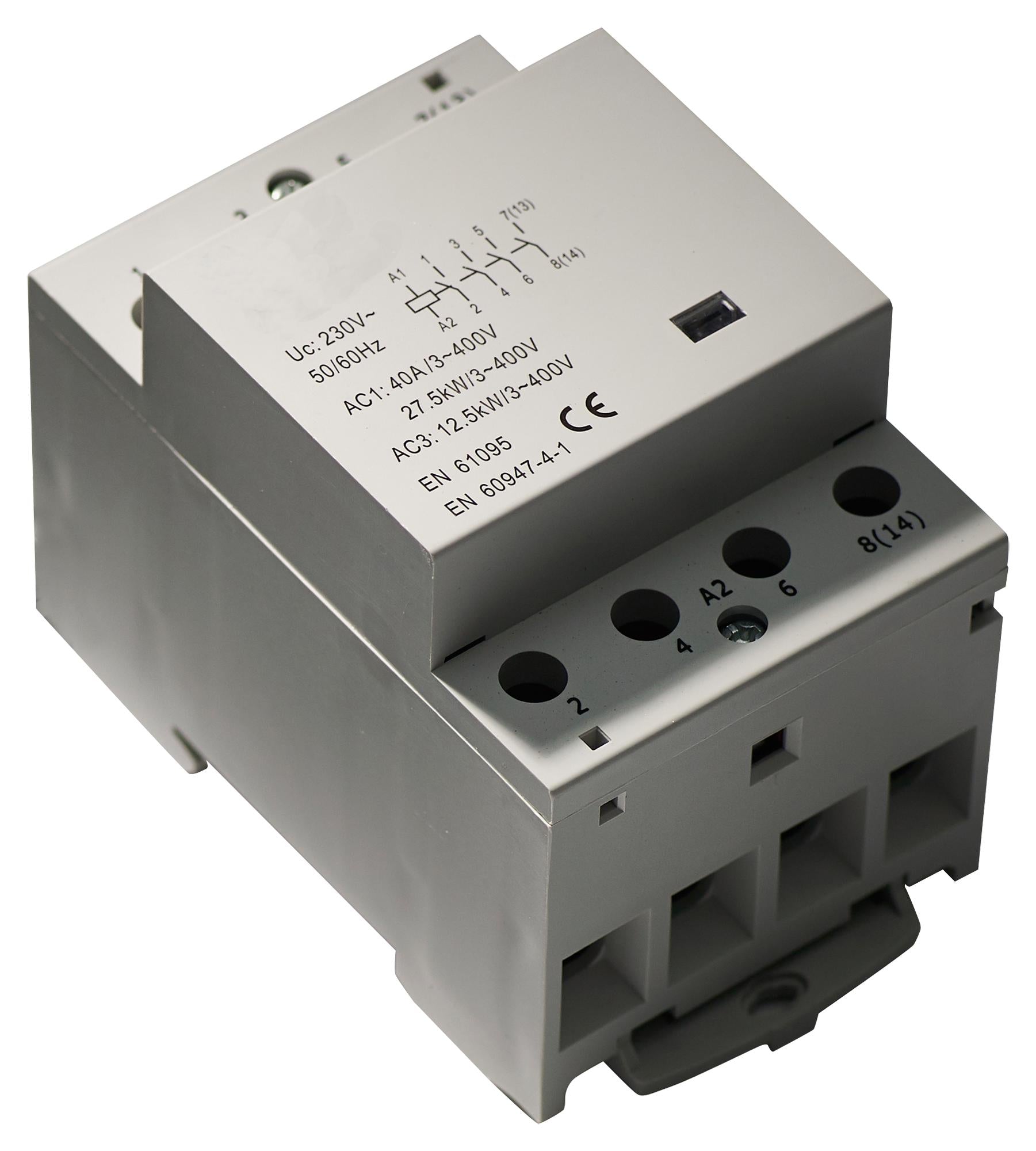 MCEUC3-40-4P MODULAR CONTACTOR, 4PST-NO, 40A, 230VAC MULTICOMP