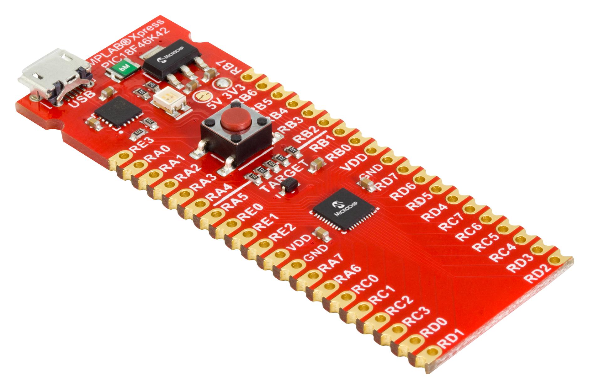 DM182026 EVAL BOARD, 8BIT PIC18 MICROCONTROLLER MICROCHIP