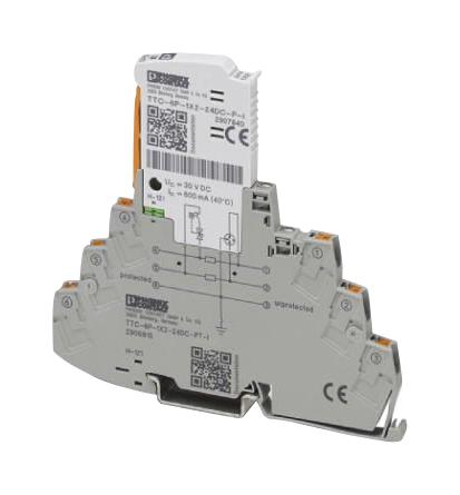 2906815 MAINS SURGE PROTECTOR30VDC, DIN RAIL PHOENIX CONTACT