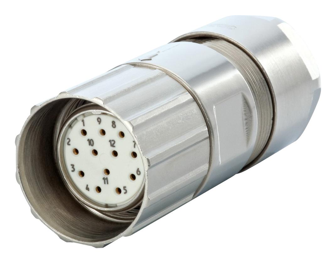 7.003.917.101 CIRCULAR INSERT, PLUG, 17POS, CRIMP HUMMEL