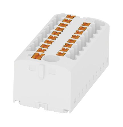 PTFIX 6/6X2,5 WH TB, POWER DISTRIBUTION, 7POLE, 12 AWG PHOENIX CONTACT