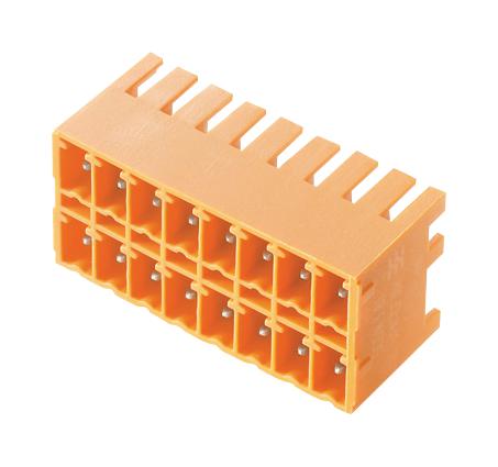 1040490000 TERMINAL BLOCK, HEADER, 18POS, TH WEIDMULLER