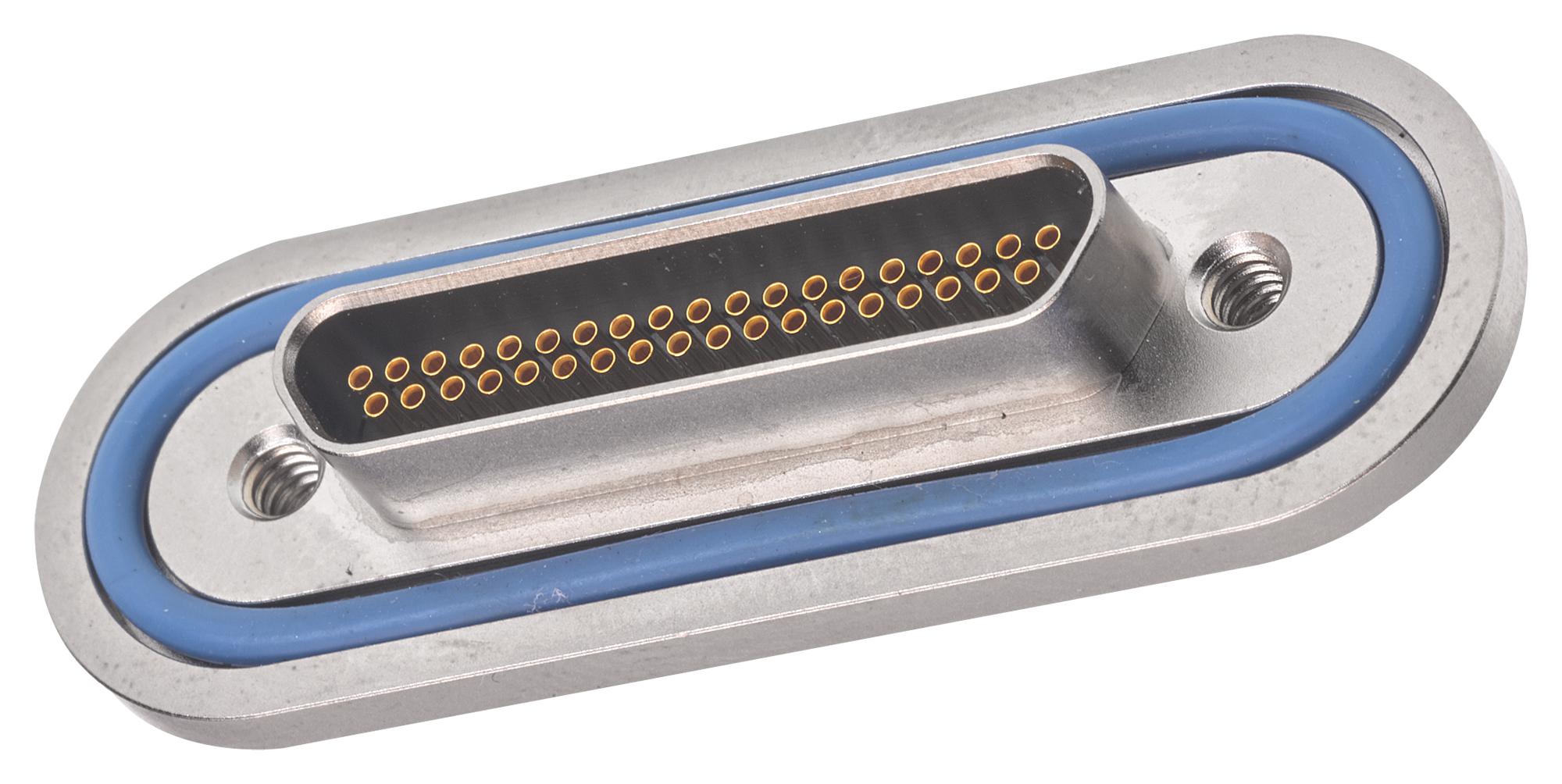 DCDH-37S4C40.5BN MICRO D-SUB CONN, RCPT, 37POS, PANEL CINCH CONNECTIVITY SOLUTIONS