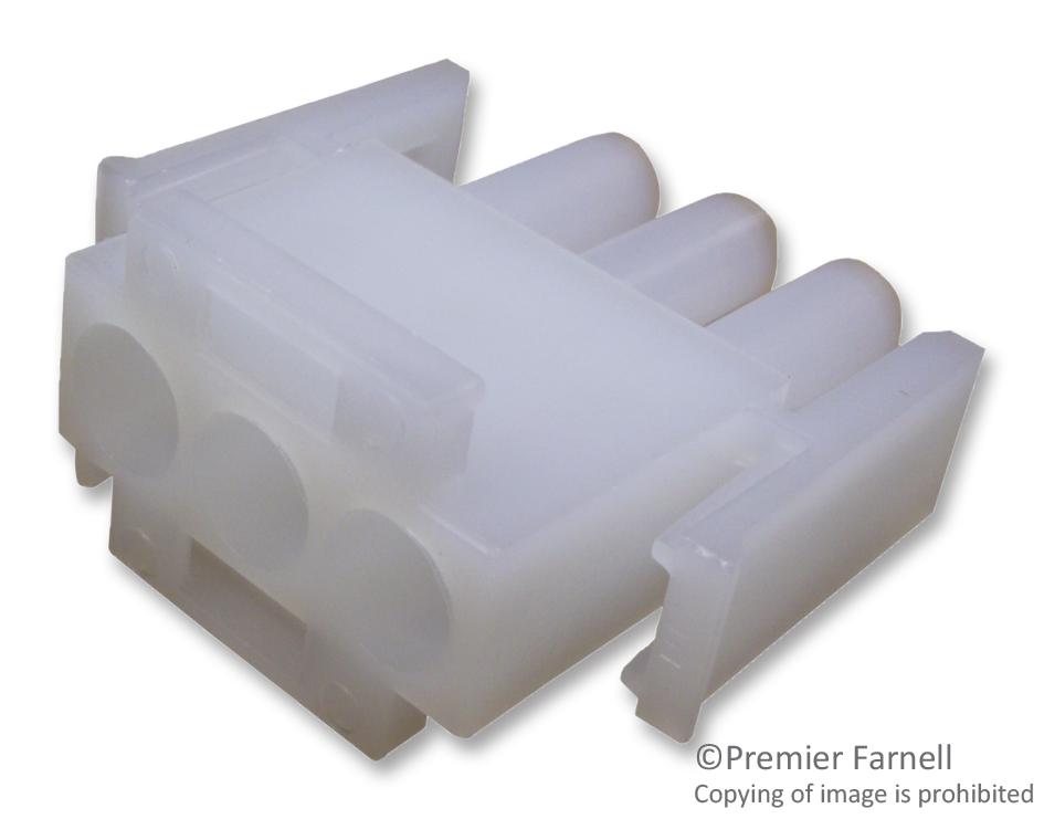 350766-1 PLUG HOUSING, 3WAY AMP - TE CONNECTIVITY