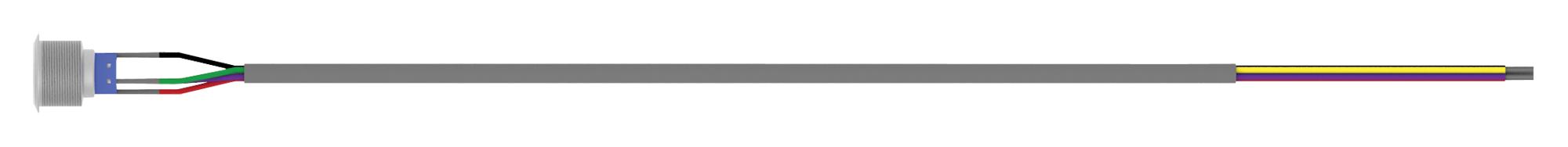 AV2510MA12T5Q04 VANDAL RESISTANT SW, SPST, 3A, 250VAC ALCOSWITCH - TE CONNECTIVITY