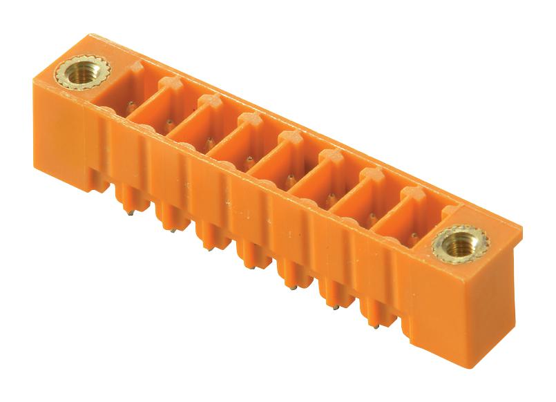 1943240000 TERMINAL BLOCK, HEADER, 8POS, TH WEIDMULLER