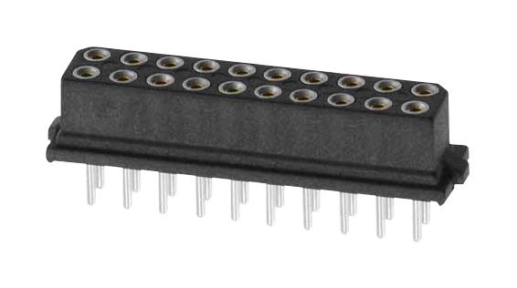 M80-8872001 CONNECTOR, RCPT, 20POS, 2ROW, 2MM HARWIN