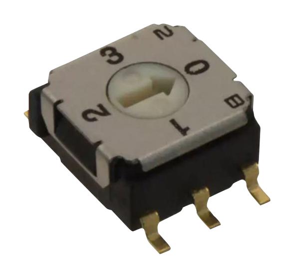 CS-7-14TB ROTARY SWITCH, SP4T, 0.1A, 5V, SMD NIDEC COPAL ELECTRONICS