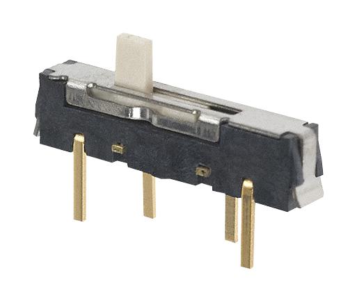 CSS-1300MC SLIDE SWITCH, SP3T, 0.1A, 12VDC, TH NIDEC COPAL ELECTRONICS