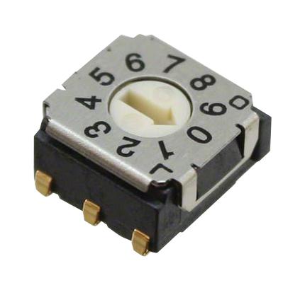 SH-7010TA ROTARY CODE SW, 10POS, BCD, 0.1A, 5V NIDEC COPAL ELECTRONICS