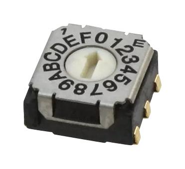 SH-7070TA ROTARY CODE SW, 16POS, HEX COMP0.1A, 5V NIDEC COPAL ELECTRONICS