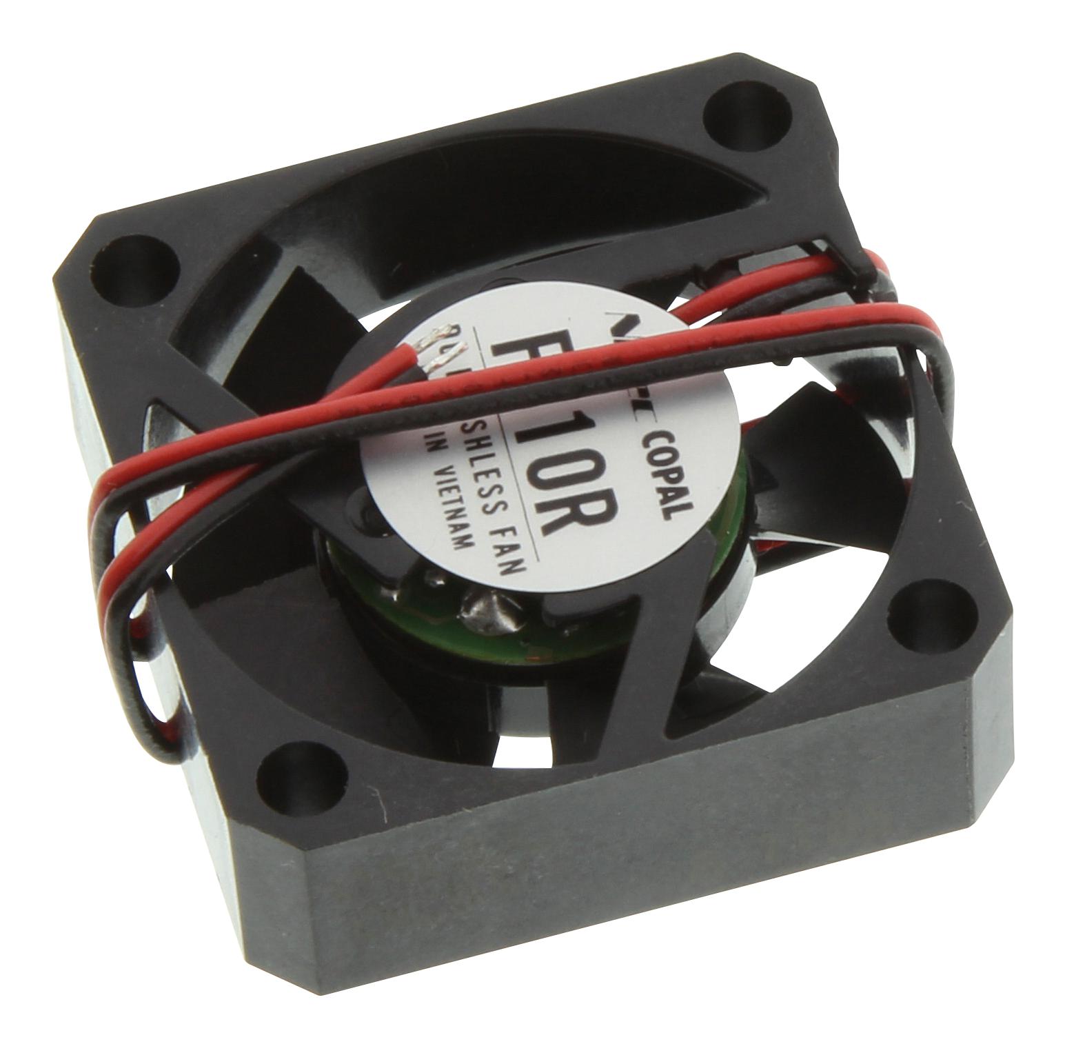 F310R-05LLC AXIAL FAN, 30MM, 5VDC, 2.118CFM, 13DBA NIDEC COPAL ELECTRONICS