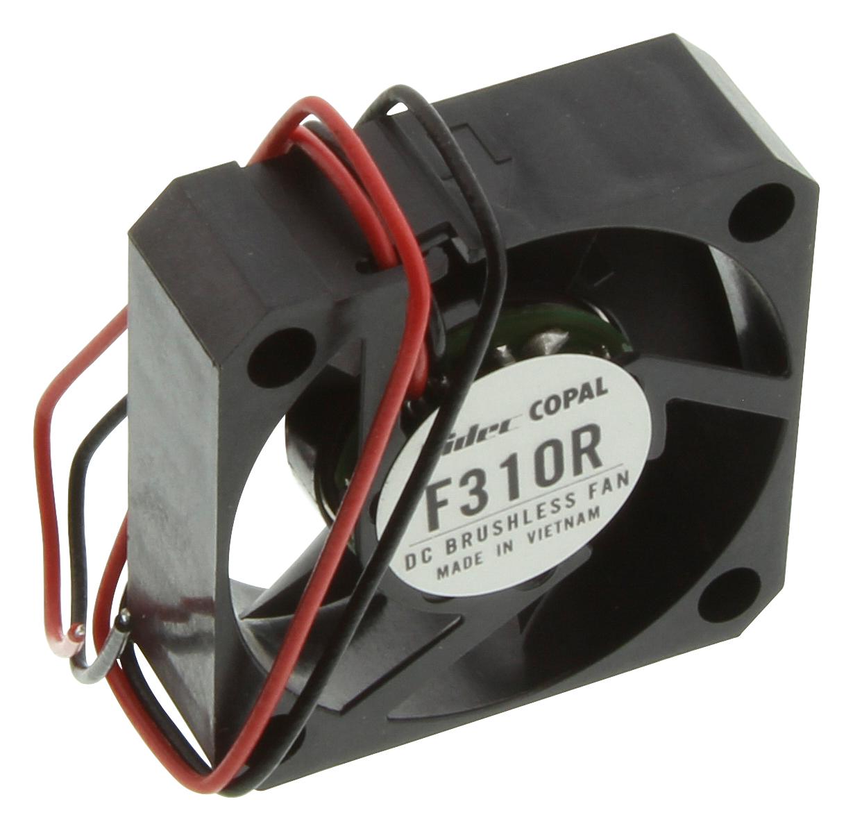 F310R-12LLC AXIAL FAN, 30MM, 12VDC, 2.118CFM, 13DBA NIDEC COPAL ELECTRONICS