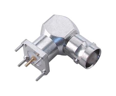 85_BNC-50-0-1/133_NE RF COAXIAL, BNC JACK, 50 OHM, PCB HUBER+SUHNER