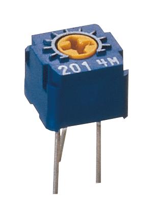 CT-6EW103 TRIMMER POT, CERMET, 10K, 1TURN, TH NIDEC COPAL ELECTRONICS