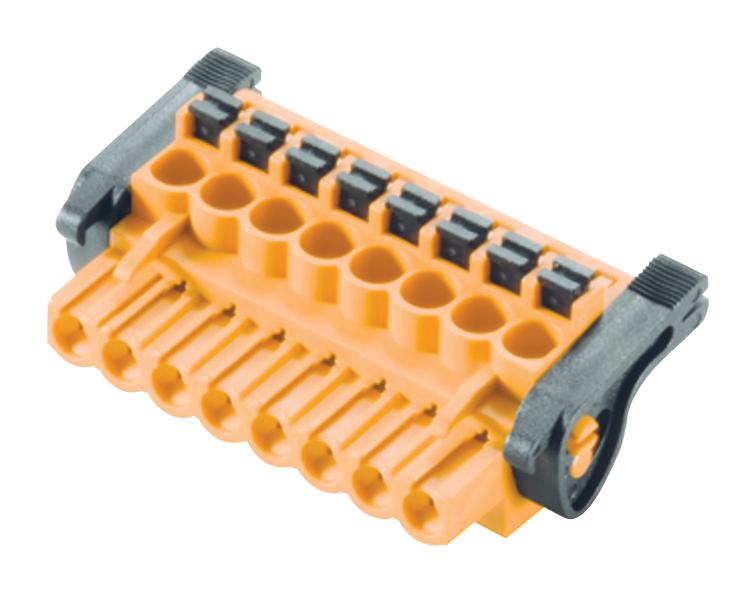 1002320000 TERMINAL BLOCK, PLUGGABLE, 6POS, 12AWG WEIDMULLER