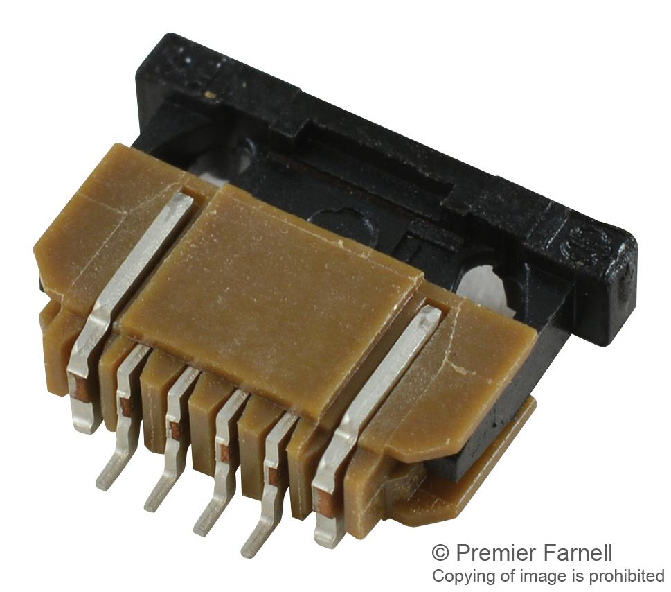 SFW4R-1STE1LF CONNECTOR, FFC/FPC, 4POS, 1 ROW, 1MM AMPHENOL ICC