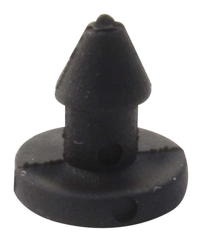 POF-40022 FEET, ROUND, TPE, PRESS FIT, 10.5MM, BLK ESSENTRA COMPONENTS