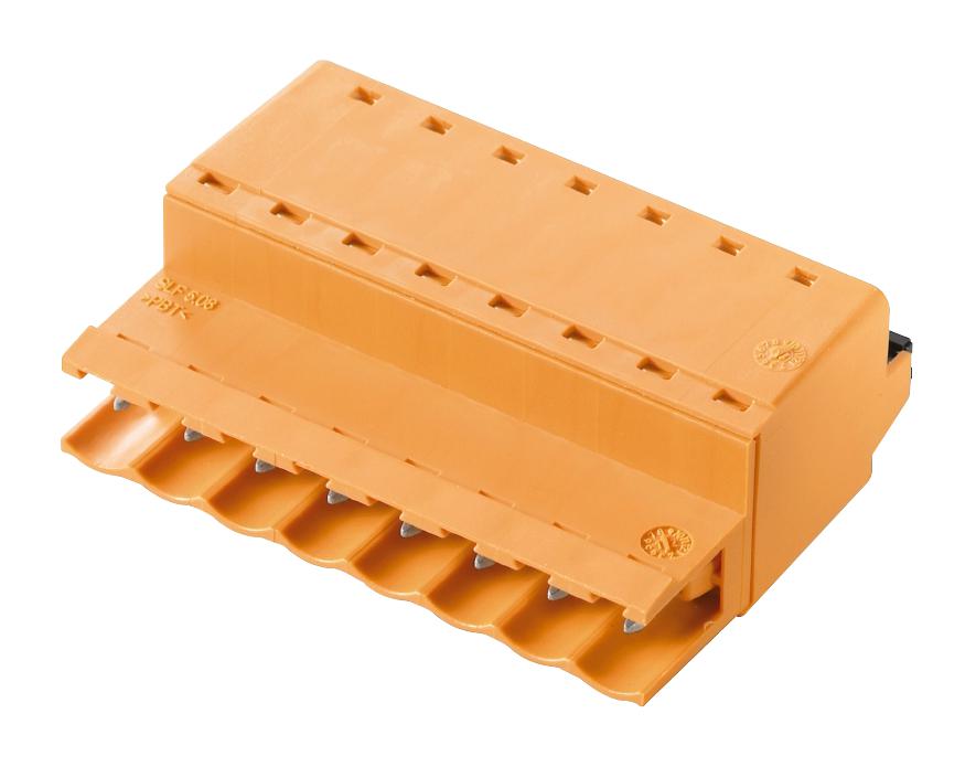 1335340000 TERMINAL BLOCK, PLUGGABLE, 3POS, 12AWG WEIDMULLER