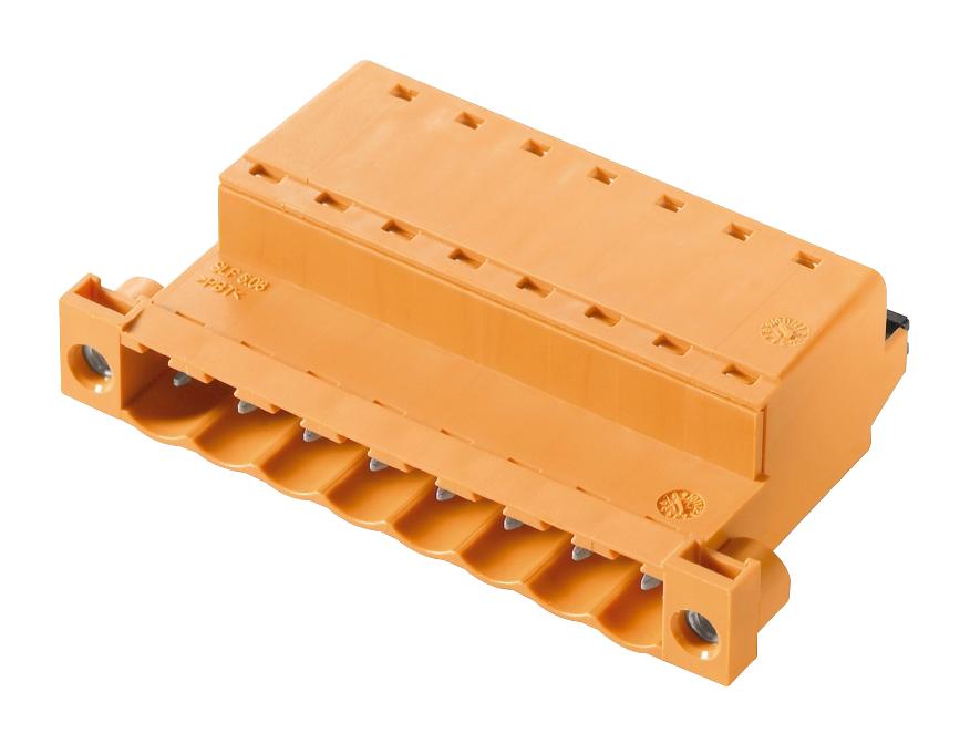 1335740000 TERMINAL BLOCK, PLUGGABLE, 9POS, 12AWG WEIDMULLER