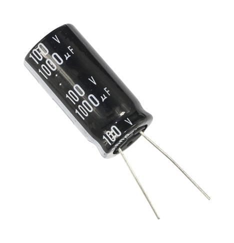 KSY107M025S1A5E11K CAP, 100µF, 25V, 20% TEAPO
