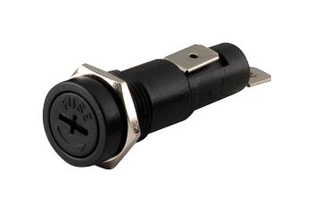 MC002794 FUSE HOLDER, 6.35 X 32MM, 10A, 250V, QC MULTICOMP PRO