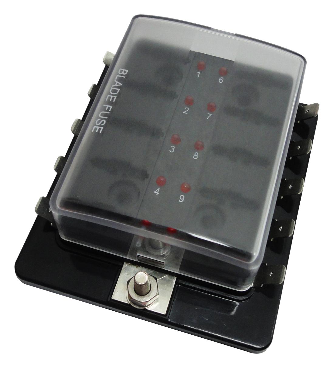 MC002798 FUSE HOLDER, STD BLADE, 100A, 32VDC, QC MULTICOMP PRO