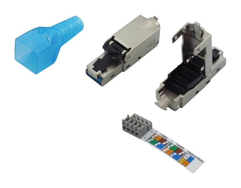 PGSMC CONNECTOR, RJ45, CAT6A, 8P8C, IDC TUK