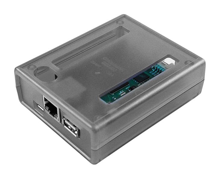 1593HAMBOGRGY DEV BOARD ENCLOSURE, ABS, GREY HAMMOND