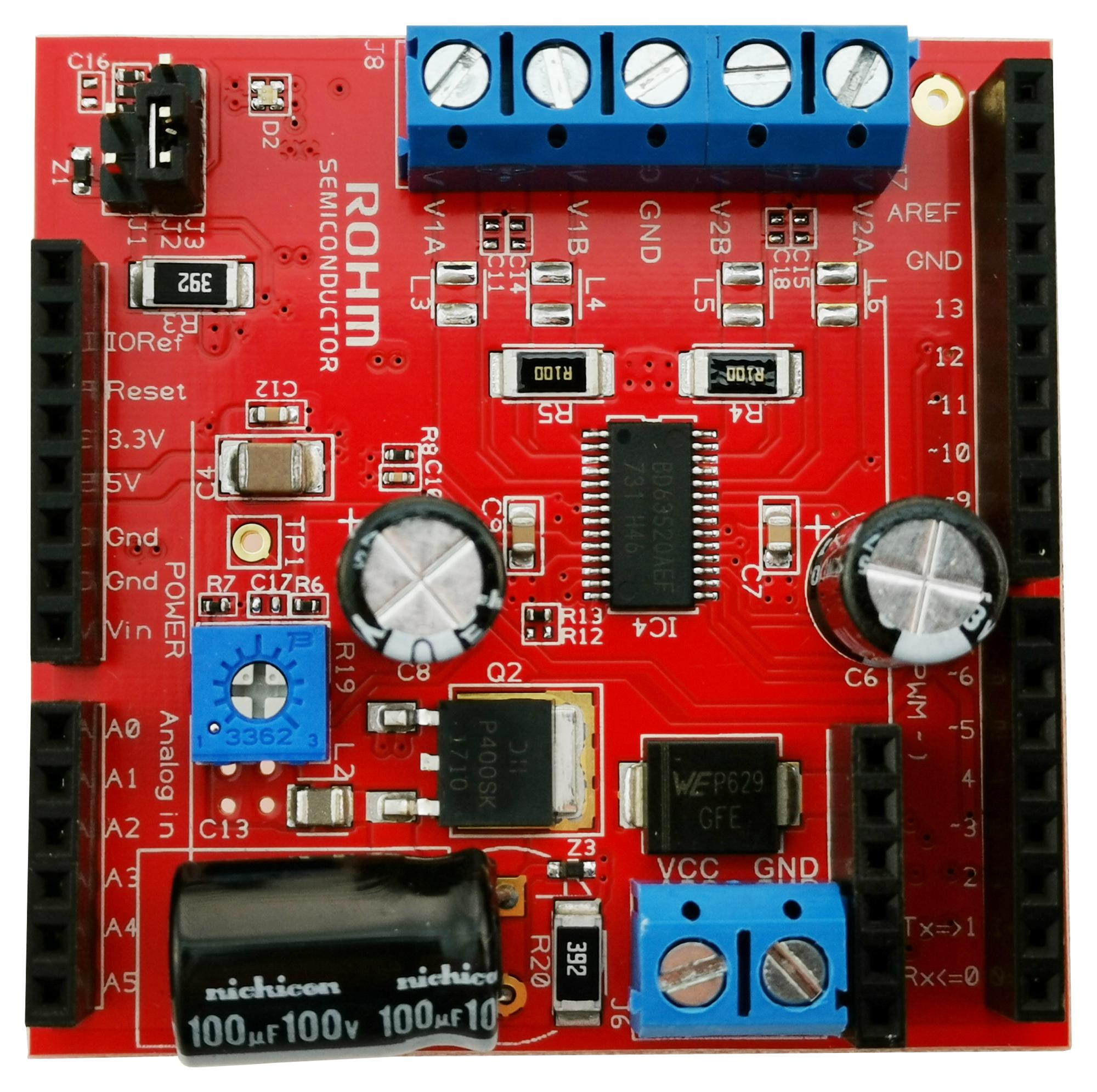 ROHM-STEPMO_EVK_203 EVALUATION KIT, STEPPER MOTOR DRIVER ROHM