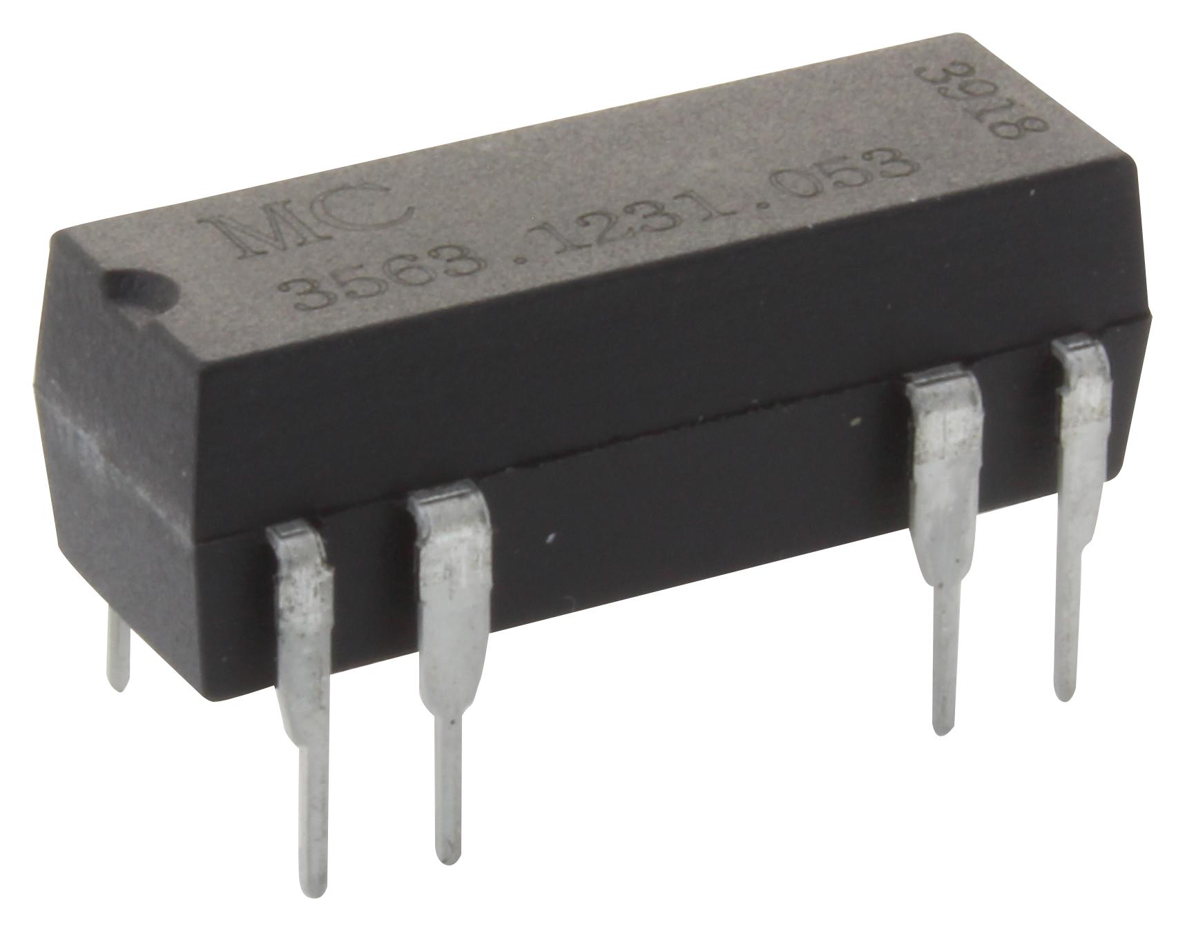 MC3563-1231-053 REED RELAY, SPDT, 0.4A, 100VDC, DIP MULTICOMP