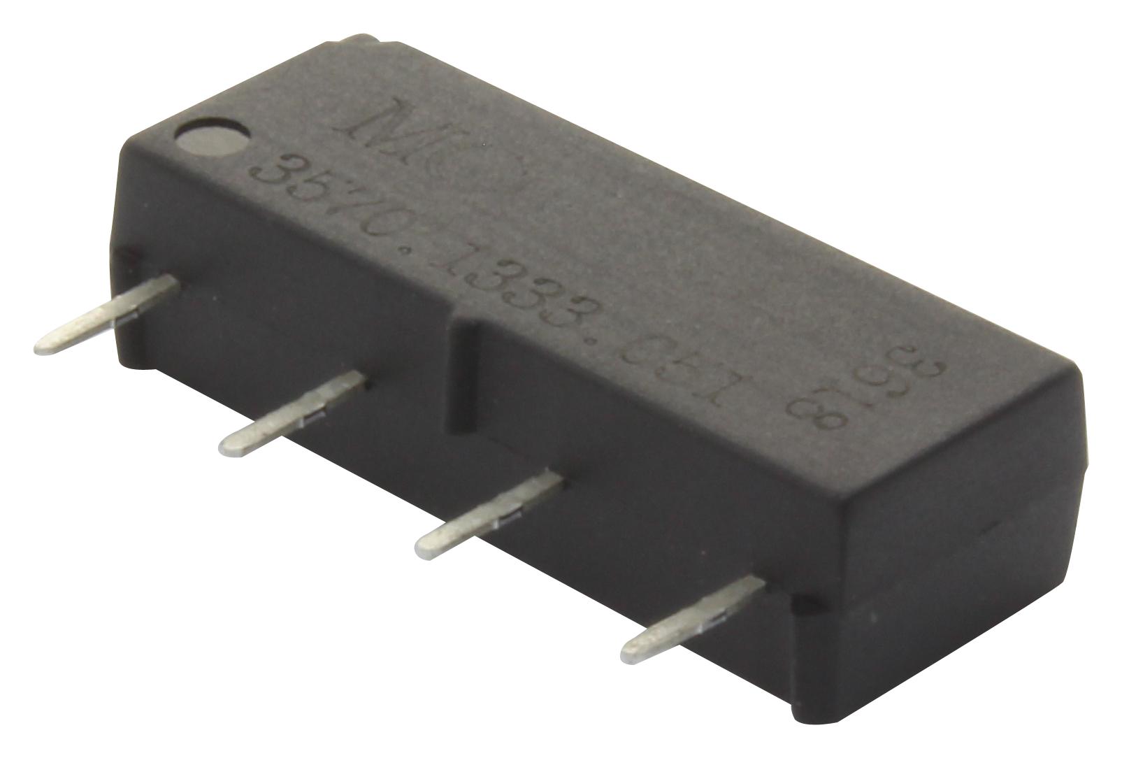 MC3570-1331-243 REED RELAY, SPST-NO, 0.5A, 150VDC, SIP MULTICOMP
