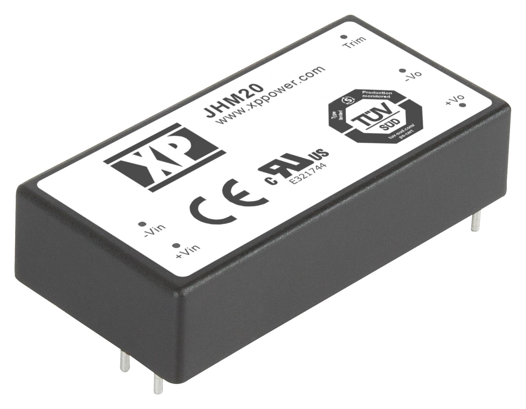 JHM2048D15 DC-DC CONVERTER, MEDICAL, 2 O/P, 20W XP POWER