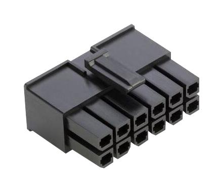 10142707-12LF CONN HOUSING, RCPT, 12POS, 2ROW, 5.7MM AMPHENOL ICC