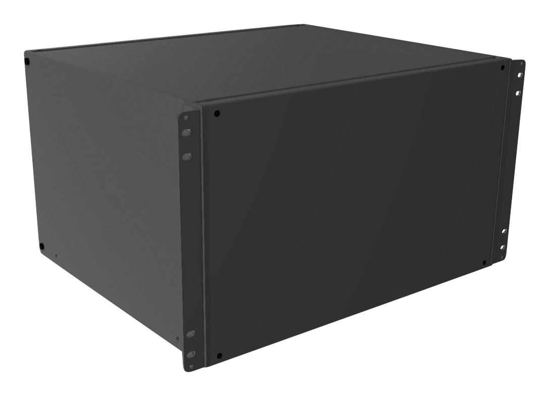 RMCS191015BK1 RACK MOUNT CABINET, 6U, ALUM, BLACK HAMMOND