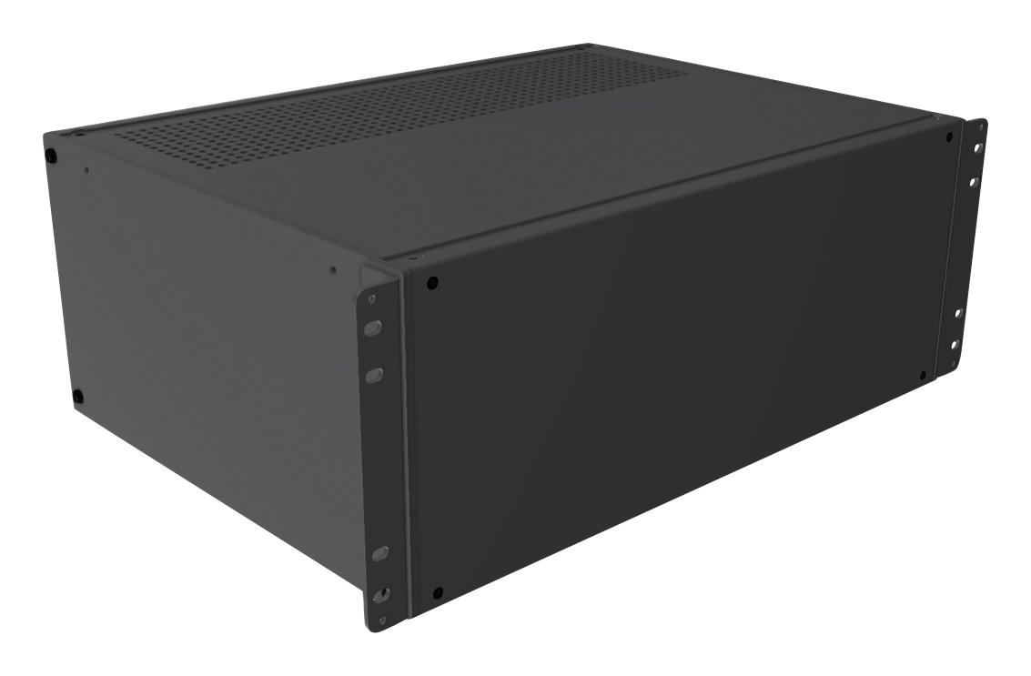 RMCV190713BK1 RACK MOUNT CABINET, 4U, ALUM, BLACK HAMMOND
