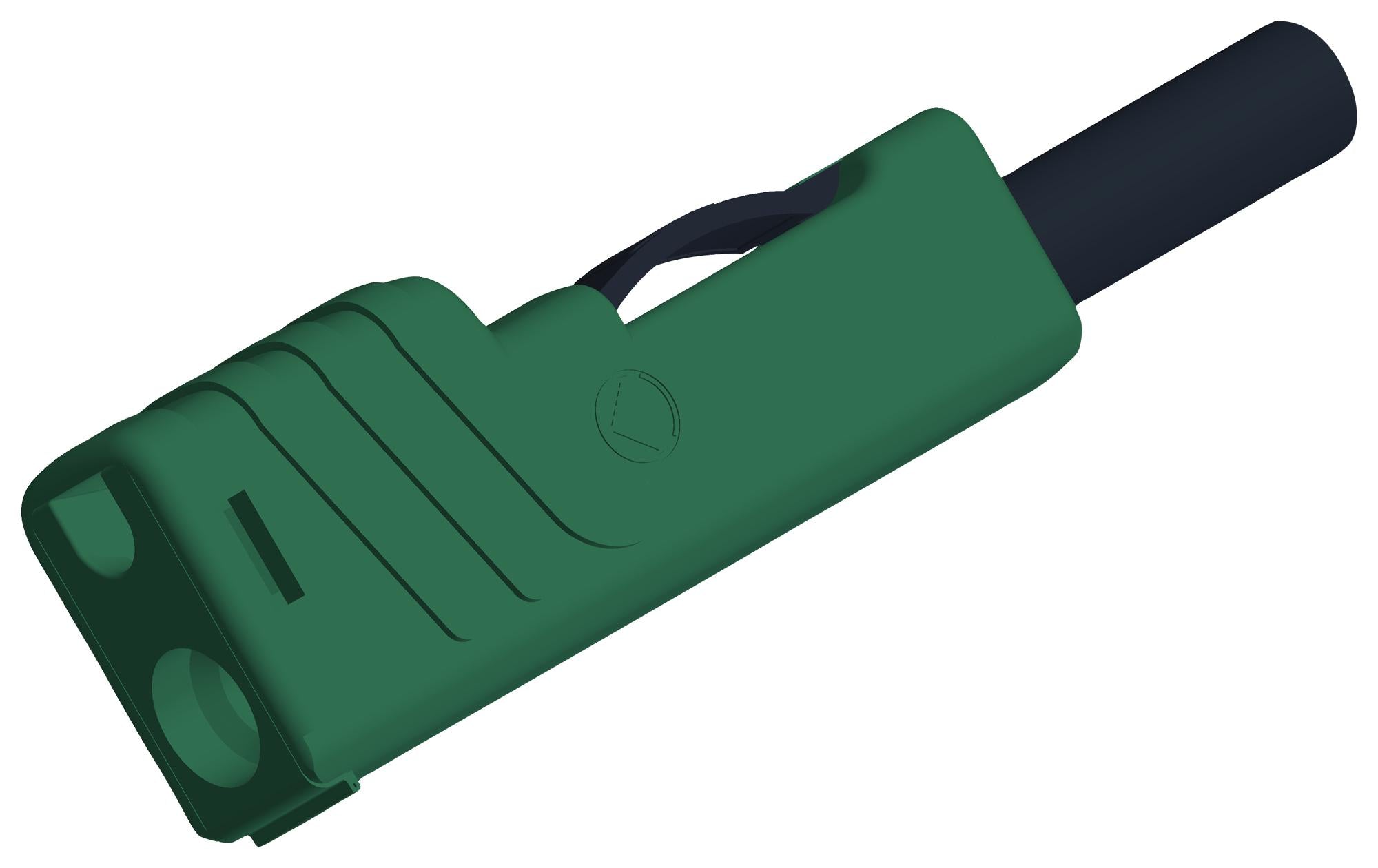 932153104 CONN, BANANA, PLUG, 30A, SCREW, GRN HIRSCHMANN TEST AND MEASUREMENT