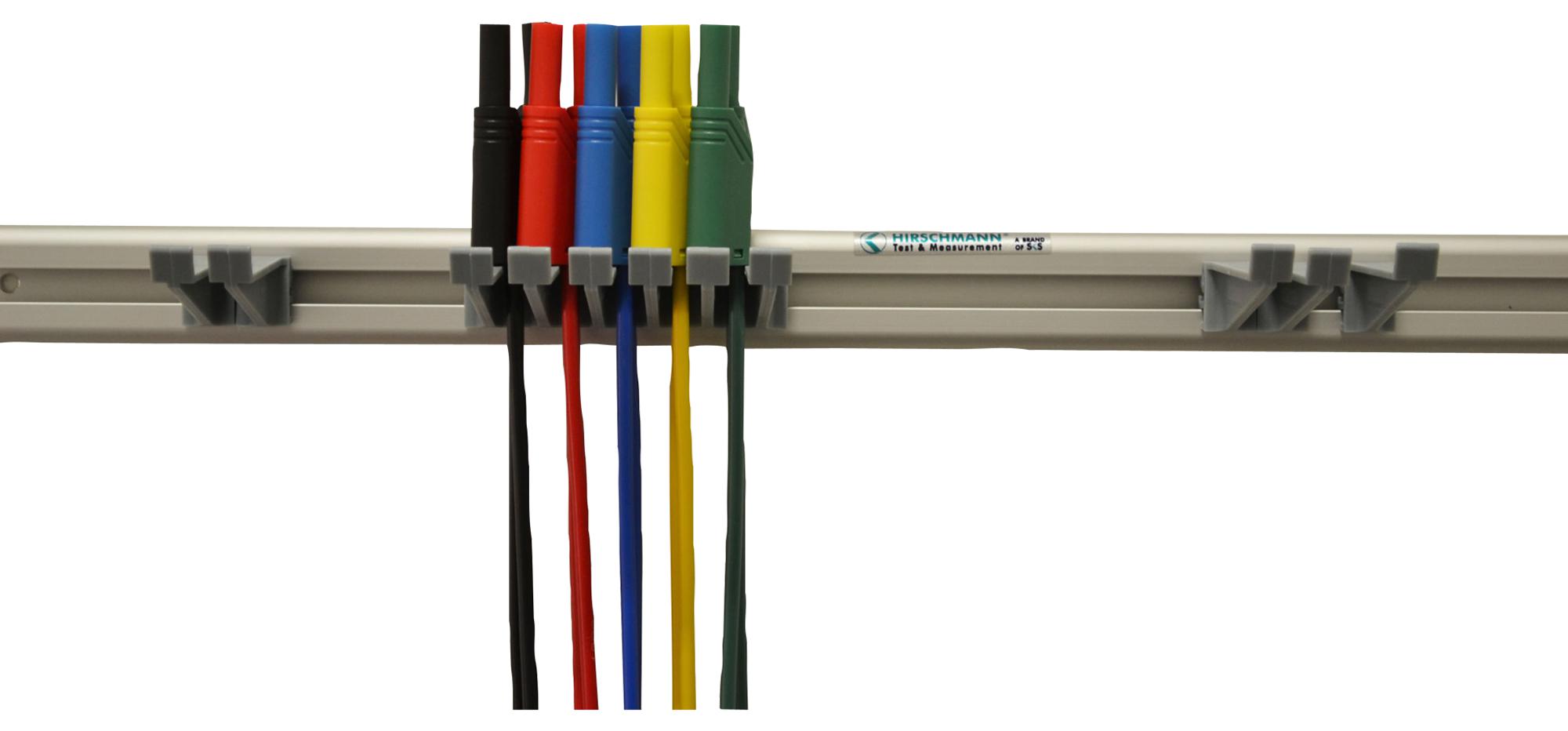 972605001 LABORATORY TEST LEAD HOLDER, 11PC HIRSCHMANN TEST AND MEASUREMENT