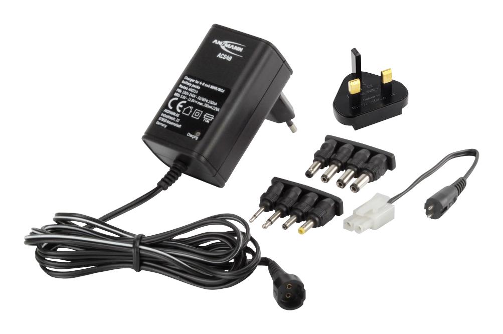 1001-0024-UK NICD/NIMH BATTERY CHARGER, PLUG IN, 240V ANSMANN