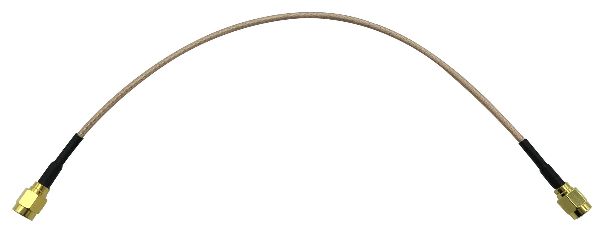 MC002989 RF CABLE ASSY, SMA PLUG-SMA PLUG, 255MM MULTICOMP PRO