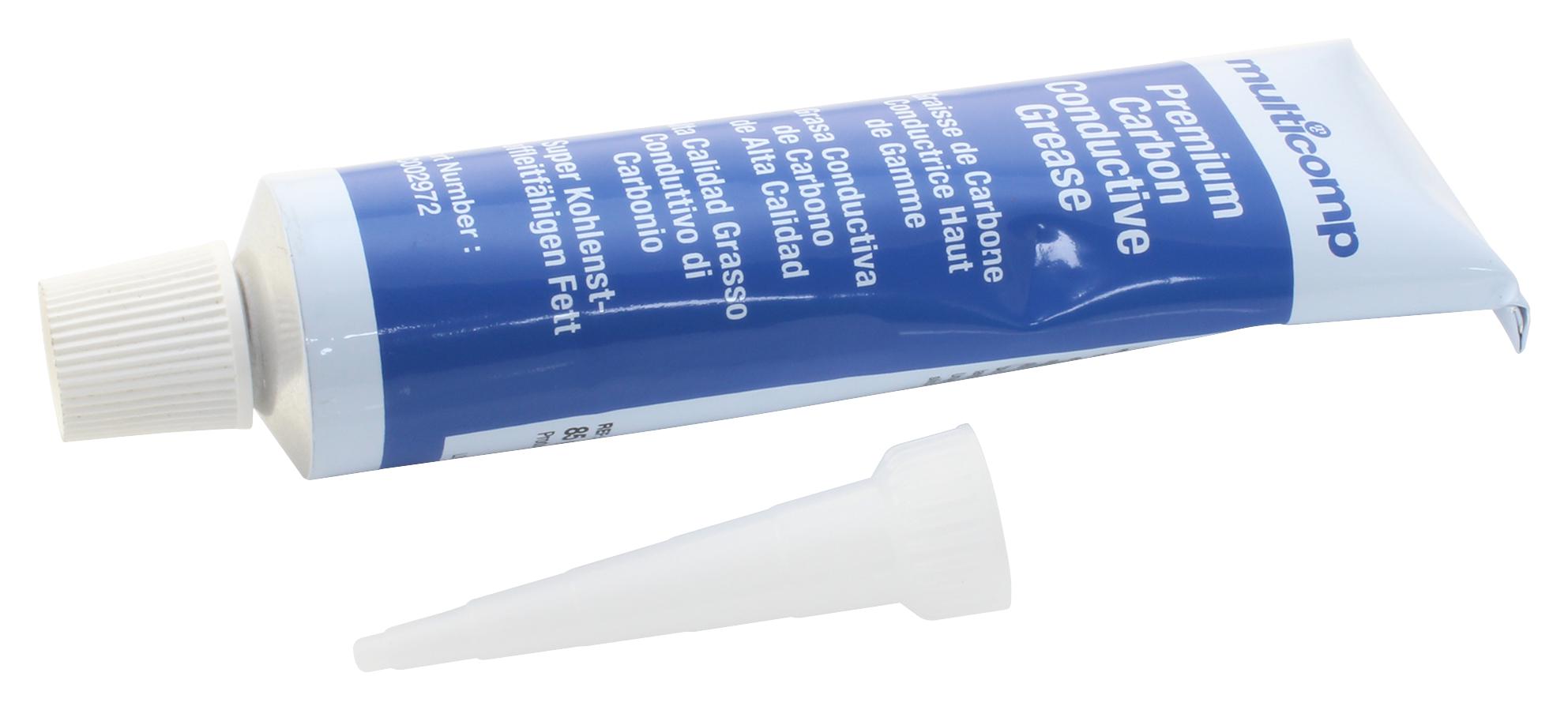 MC002972 CARBON CONDUCTIVE GREASE, TUBE, 85ML MULTICOMP