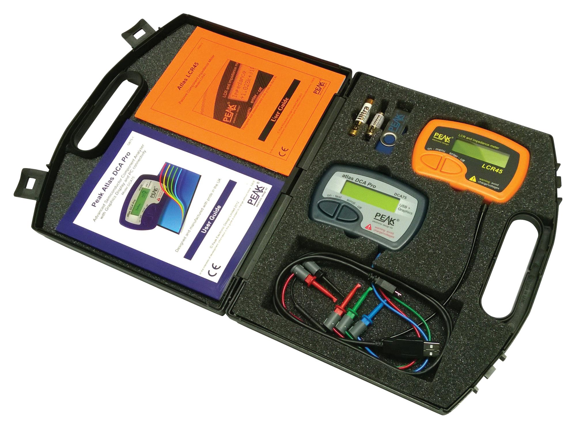 ATPK3 ATLAS PRO PACK, SEMI ANALYSER, IMP METER PEAK ELECTRONIC DESIGN