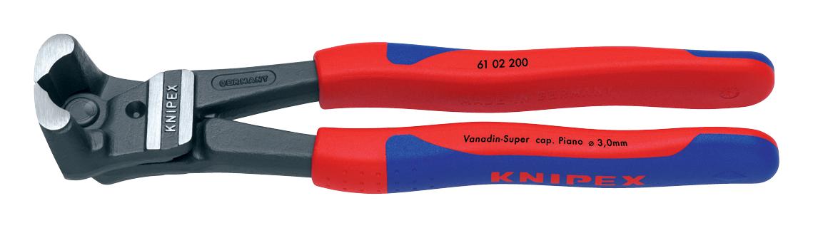 61 02 200 BOLT END CUTTING NIPPER, 6MM, 200MM KNIPEX