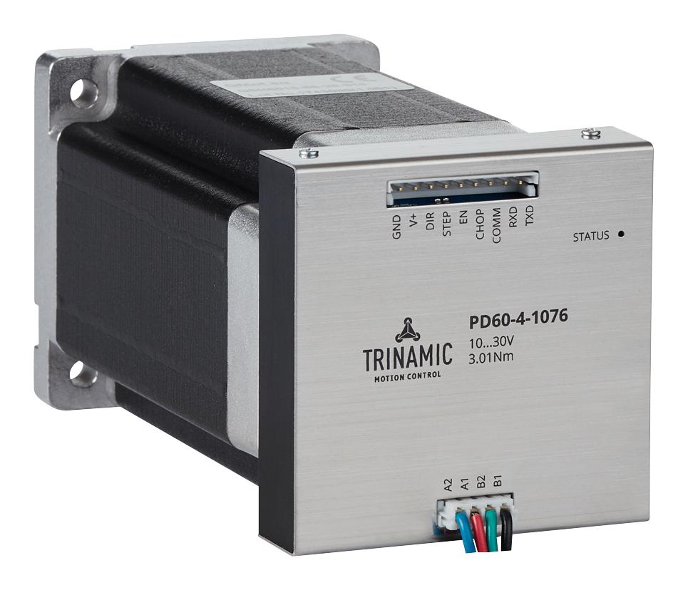 PD60-4-1076 STEPPER MOTOR DRIVER, 1-PH, 2.8A, 3.1NM TRINAMIC / ANALOG DEVICES
