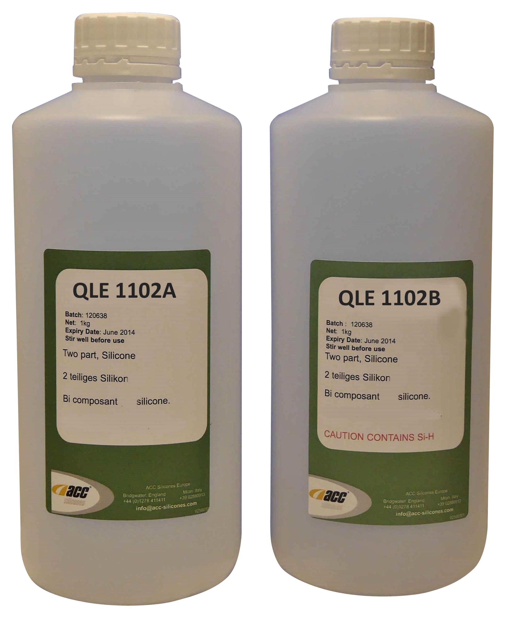 QLE1102, 2KG SILICONE ENCAPSULANT, CONTAINER, 2KG CHT