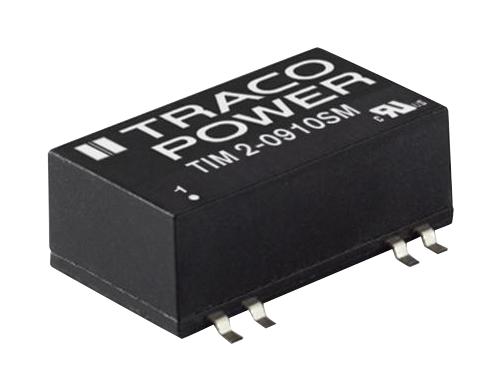 TIM2-0919SM DC-DC CONVERTER, 9V, 0.222A TRACO POWER
