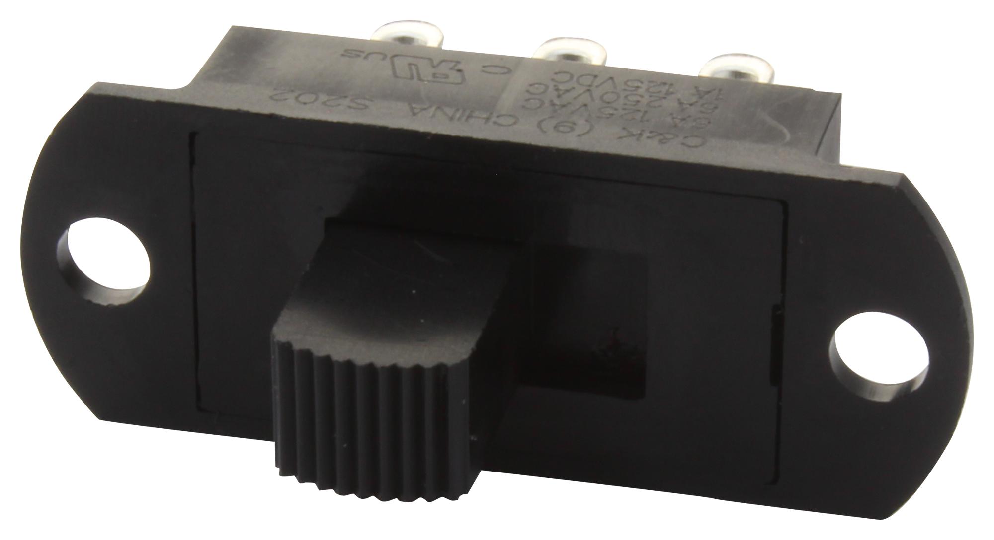 S202031SS03Q SLIDE SWITCH, DPDT, 6A, 250V, PANEL C&K COMPONENTS
