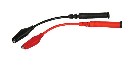 TL LCR TEST LEAD, ALLIGATOR CLIP-PLUG, BLK/RED B&K PRECISION