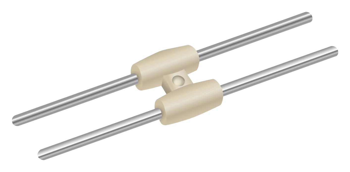 109296002260906 JUMPER, 2POS, 4MM, 9A, 300V, BRASS AVX INTERCONNECT